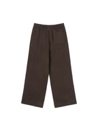 Fleece Drawstring Straight-Leg Sweatpants